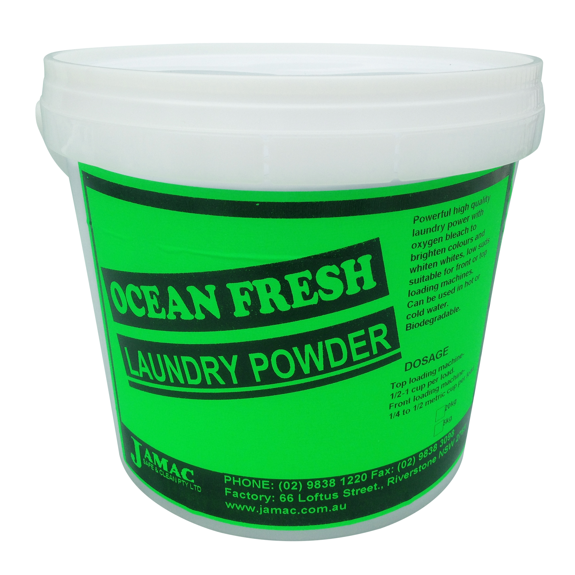 OCEAN FRESH Laundry Powder