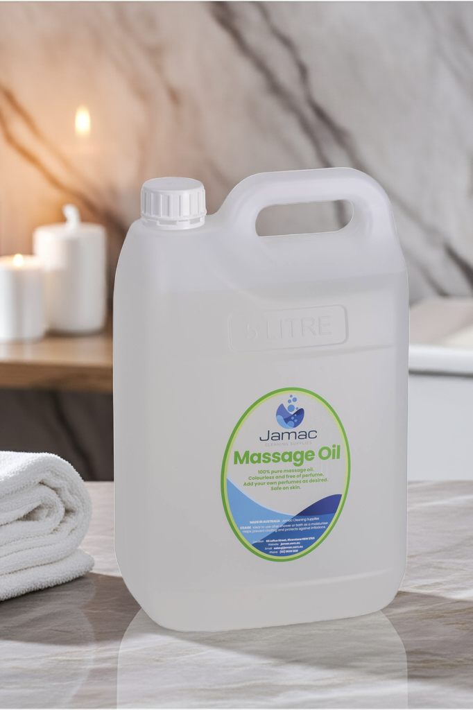 5L Massage Oil On Marble Table